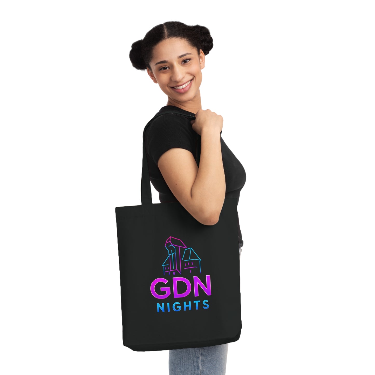 Tkana Torba na Ramię Kup Se GDN Nights – Styl i Ekologia w Jednym