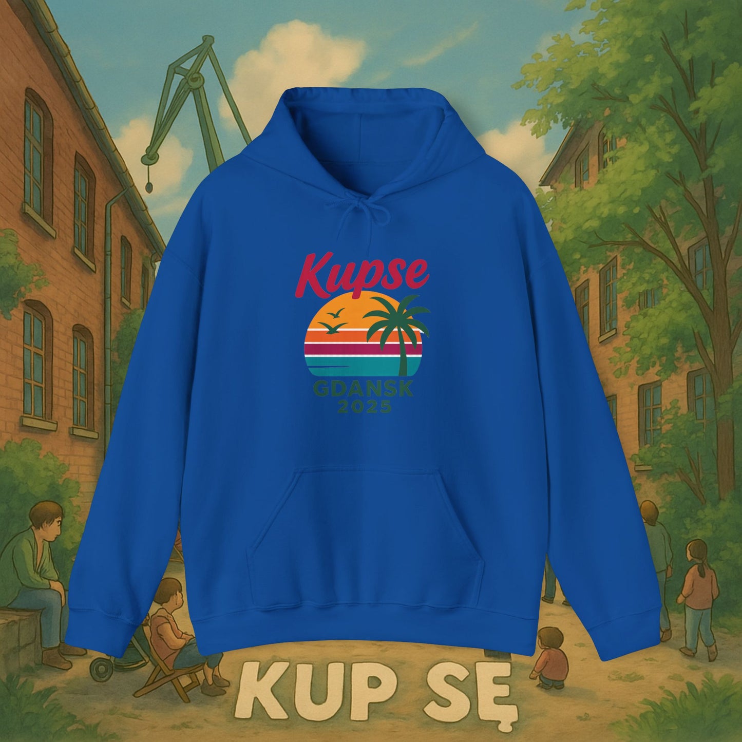 Unisex Heavy Blend Hoodie – 90s – Kup Se