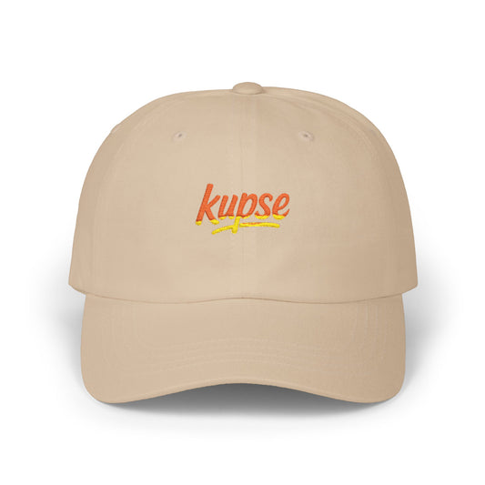 Czapka z daszkiem z grafiką Kup Se Logo Orange – modny Dad Cap z charakterem