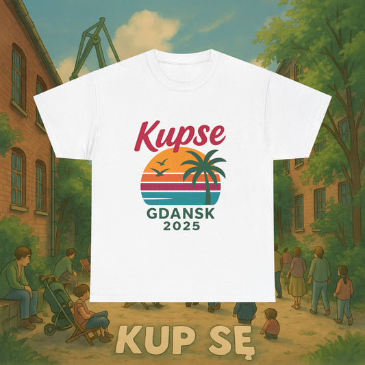 KupSe 90's Style t-shirt - Unisex Heavy Cotton Tee
