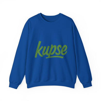 Bluza unisex z grafiką Kup Se Logo Green – klasyczny crewneck i miejski styl