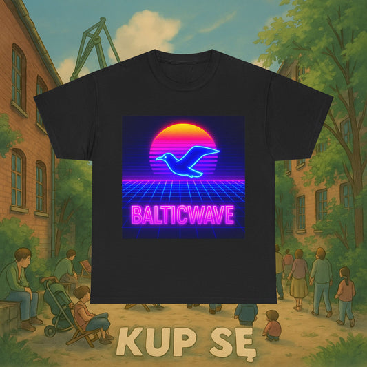 KupSe Baltic Wave Style t-shirt - Unisex Heavy Cotton Tee