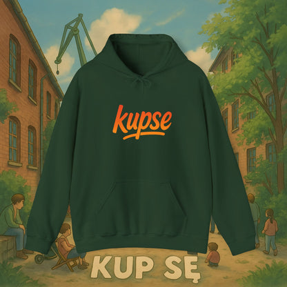 Unisex Heavy Blend Hoodie – Logo Orange – Kup Se