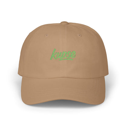 Czapka z daszkiem z grafiką Kup Se Logo Green – modny Dad Cap z charakterem