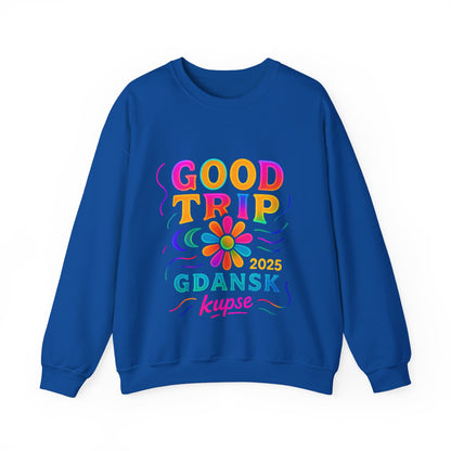 Bluza unisex z grafiką Kup Se Good Trip – klasyczny crewneck i miejski styl