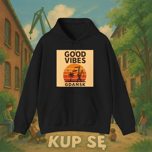 Unisex Heavy Blend Hoodie – Good Vibes Desert – Kup Se