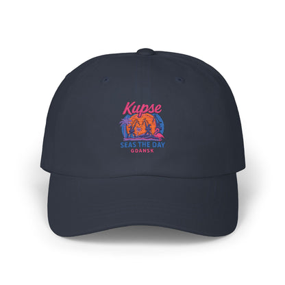 Czapka z daszkiem z grafiką Kup Se Seas The Day – modny Dad Cap z charakterem
