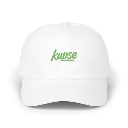 Czapka z daszkiem z grafiką Kup Se Logo Green – modny Dad Cap z charakterem