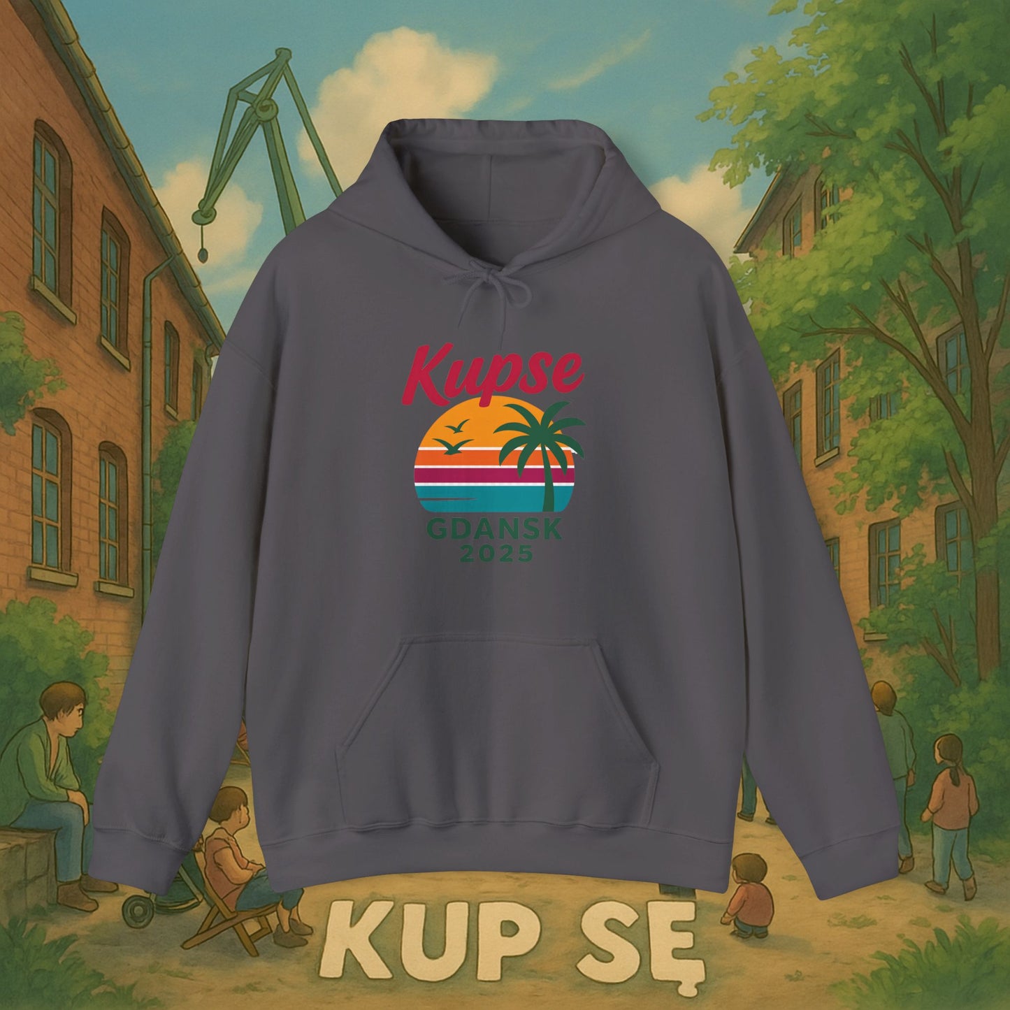 Unisex Heavy Blend Hoodie – 90s – Kup Se