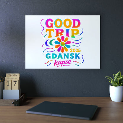 Obraz na panelu aluminiowym Good Trip – trwały wydruk w stylu Kup Se