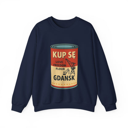Bluza unisex z grafiką Kup Se Campbell– klasyczny crewneck i miejski styl