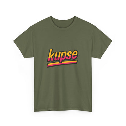 KupSe Logo Retro Sport Style t-shirt - Unisex Heavy Cotton Tee