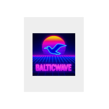 Obraz na panelu aluminiowym Baltic Wave – trwały wydruk w stylu Kup Se