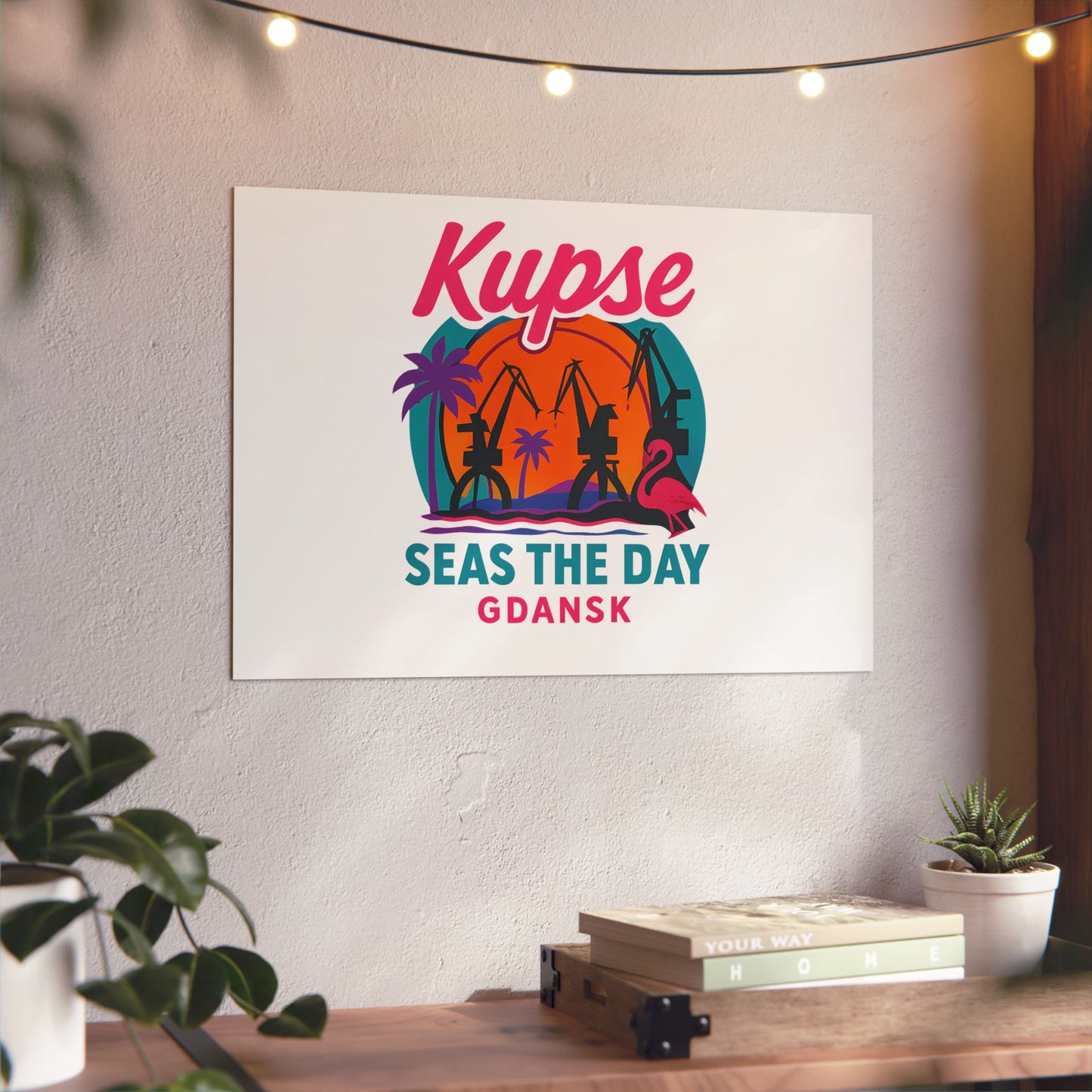Obraz na panelu aluminiowym Seas The Day – trwały wydruk w stylu Kup Se