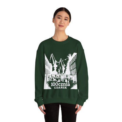 Bluza unisex z grafiką Kup Se 100cznia – klasyczny crewneck i miejski styl