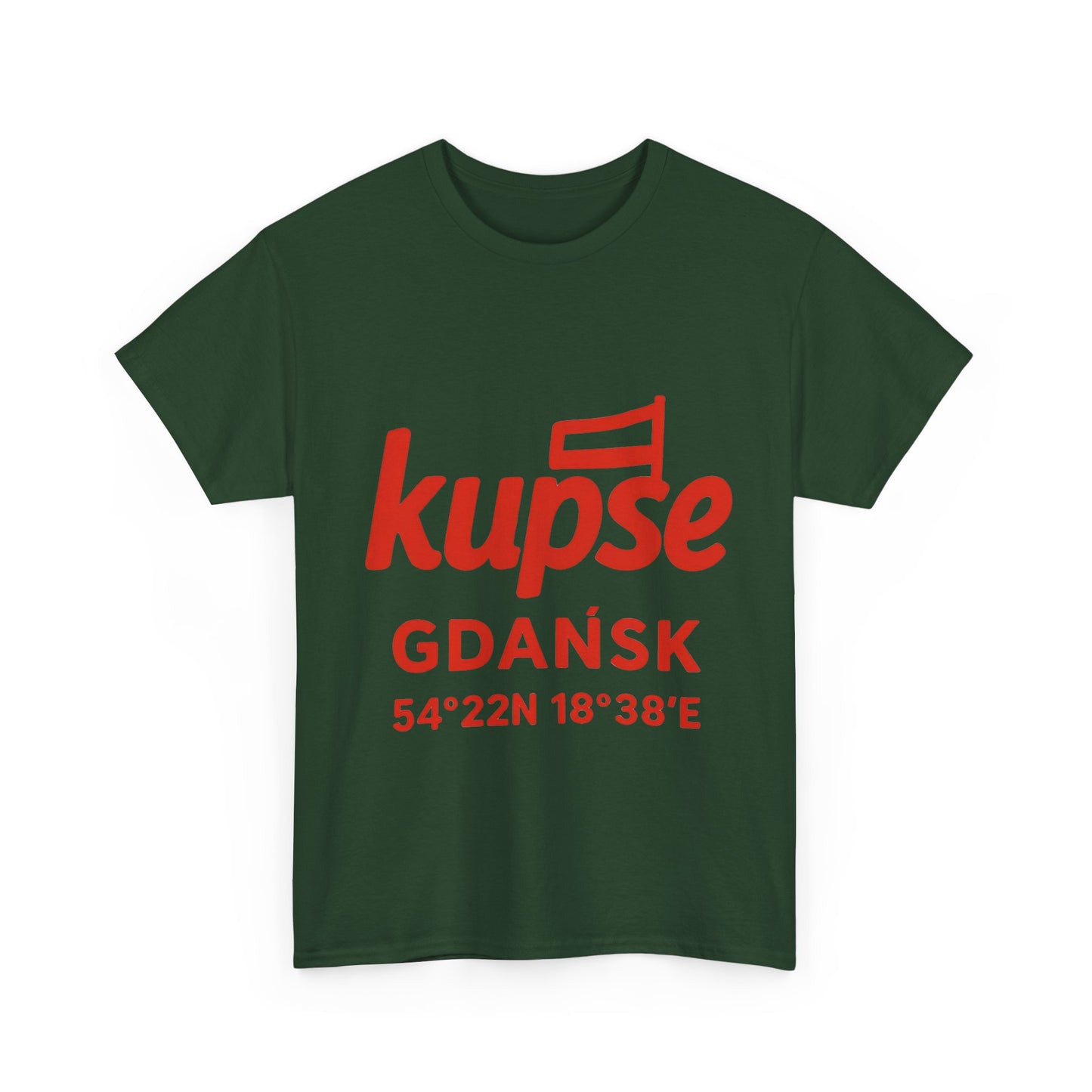 KupSe Logo Gdańsk Solidarność t-shirt - Unisex Heavy Cotton Tee