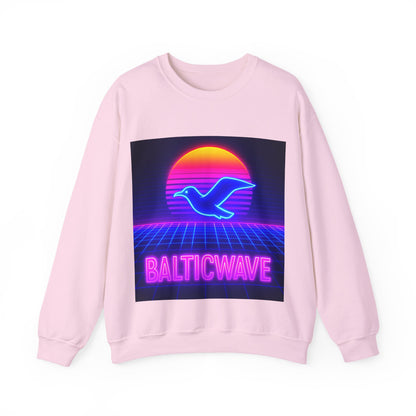 Bluza unisex z grafiką Kup Se Baltic Wave – klasyczny crewneck i miejski styl
