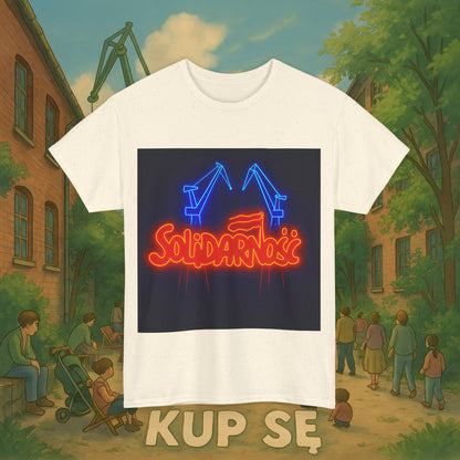 KupSe Solidarność Style t-shirt - Unisex Heavy Cotton Tee