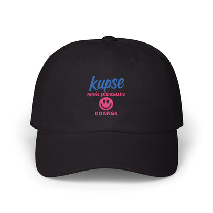 Czapka z daszkiem z grafiką Kup Se Seek Pleasure – modny Dad Cap z charakterem