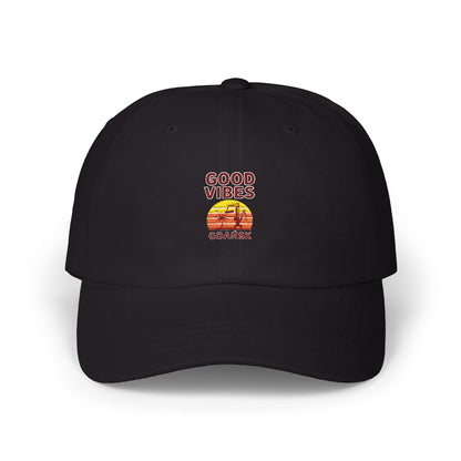 Czapka z daszkiem z grafiką Kup Se Good Vibes – modny Dad Cap z charakterem