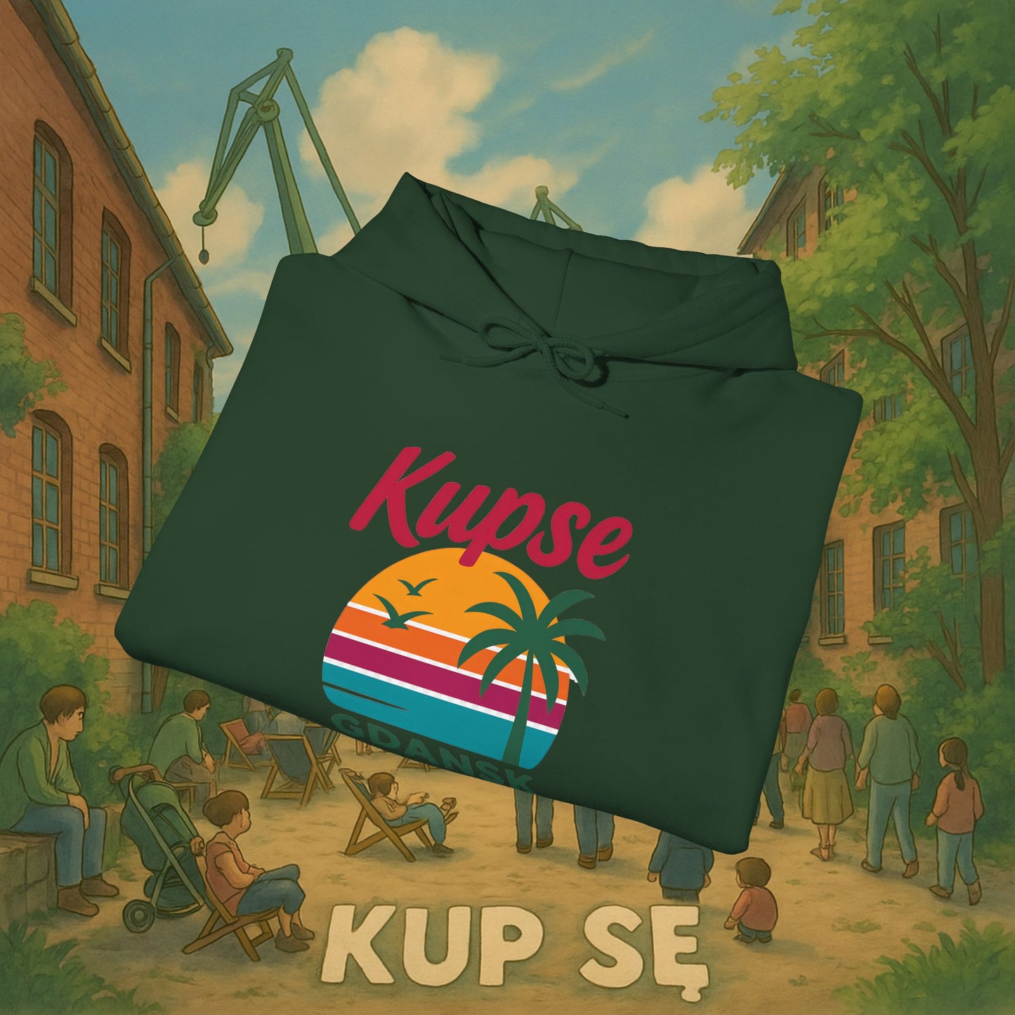 Unisex Heavy Blend Hoodie – 90s – Kup Se