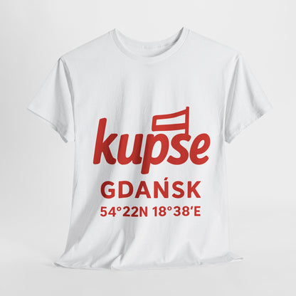 KupSe Logo Gdańsk Solidarność t-shirt - Unisex Heavy Cotton Tee