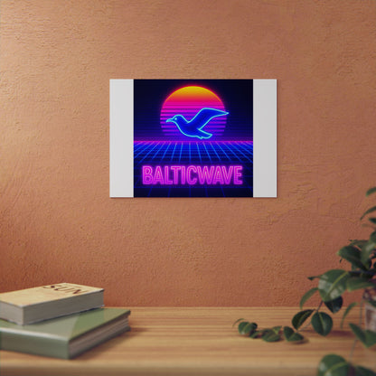 Obraz na panelu aluminiowym Baltic Wave – trwały wydruk w stylu Kup Se