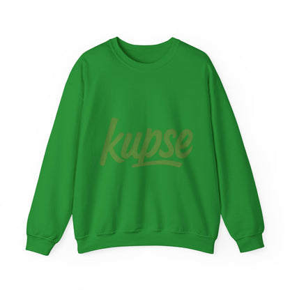 Bluza unisex z grafiką Kup Se Logo Green – klasyczny crewneck i miejski styl