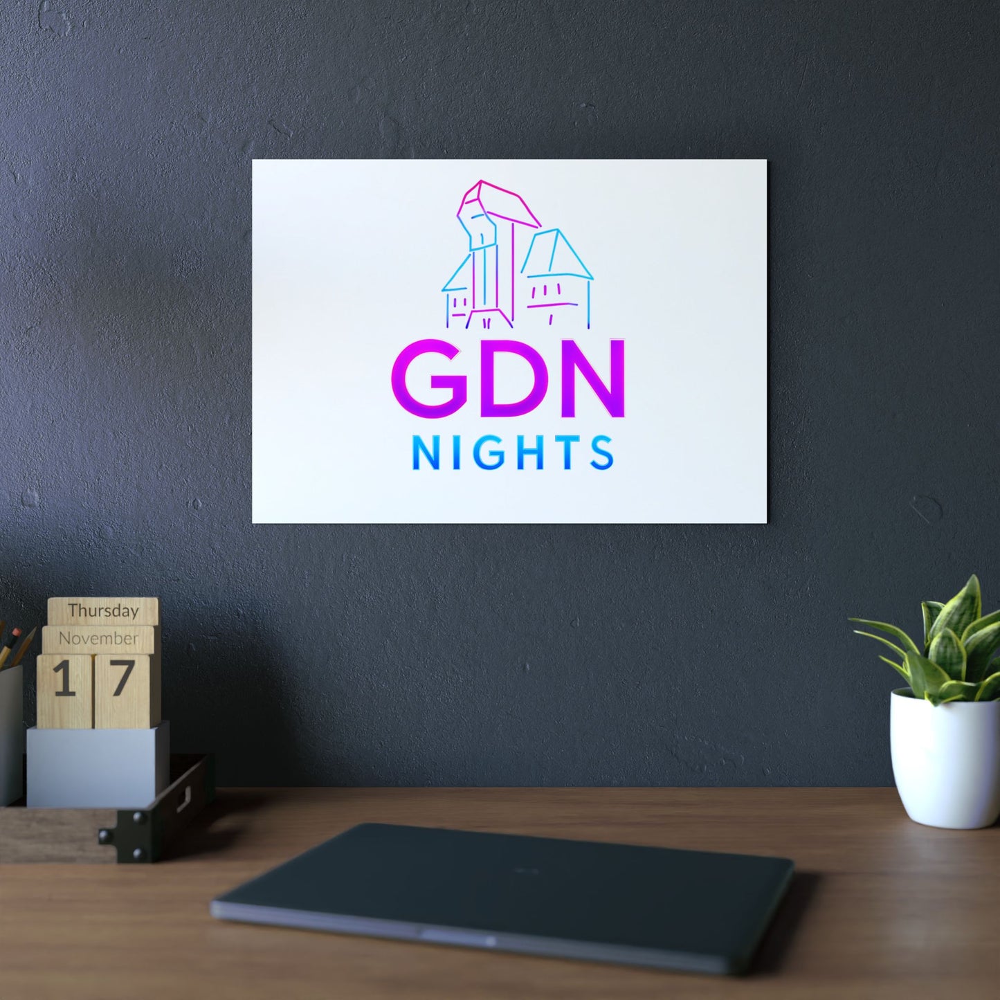 Obraz na panelu aluminiowym GDN Nights – trwały wydruk w stylu Kup Se