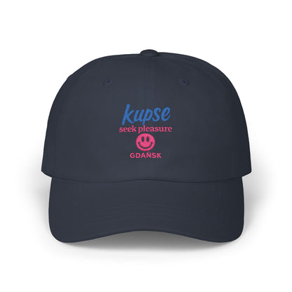 Czapka z daszkiem z grafiką Kup Se Seek Pleasure – modny Dad Cap z charakterem