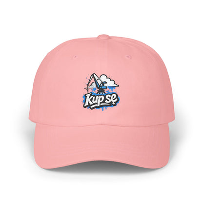 Czapka z daszkiem z grafiką Kup Se Dźwig – modny Dad Cap z charakterem