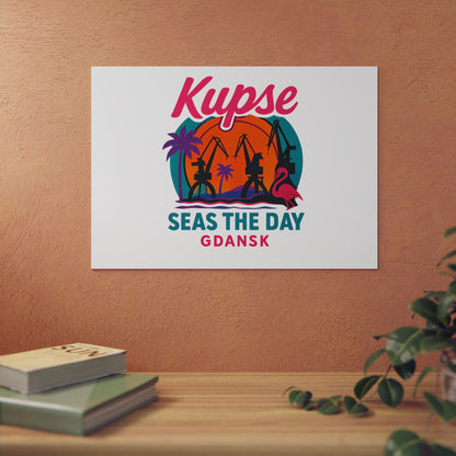 Obraz na panelu aluminiowym Seas The Day – trwały wydruk w stylu Kup Se