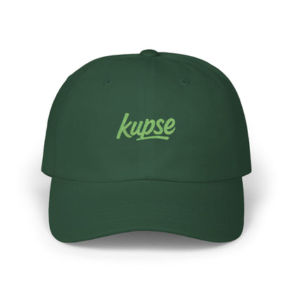 Czapka z daszkiem z grafiką Kup Se Logo Green – modny Dad Cap z charakterem