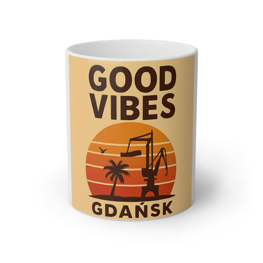 Kubek KupSe – Good Vibes, Unikatowy Design, Lokalny Styl
