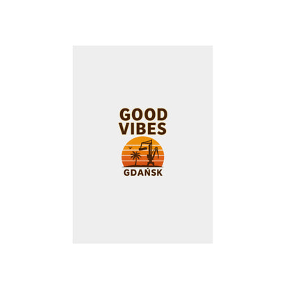 Obraz na panelu aluminiowym Good Vibes – trwały wydruk w stylu Kup Se