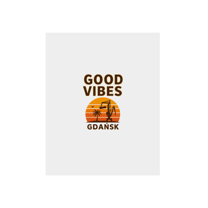 Obraz na panelu aluminiowym Good Vibes – trwały wydruk w stylu Kup Se