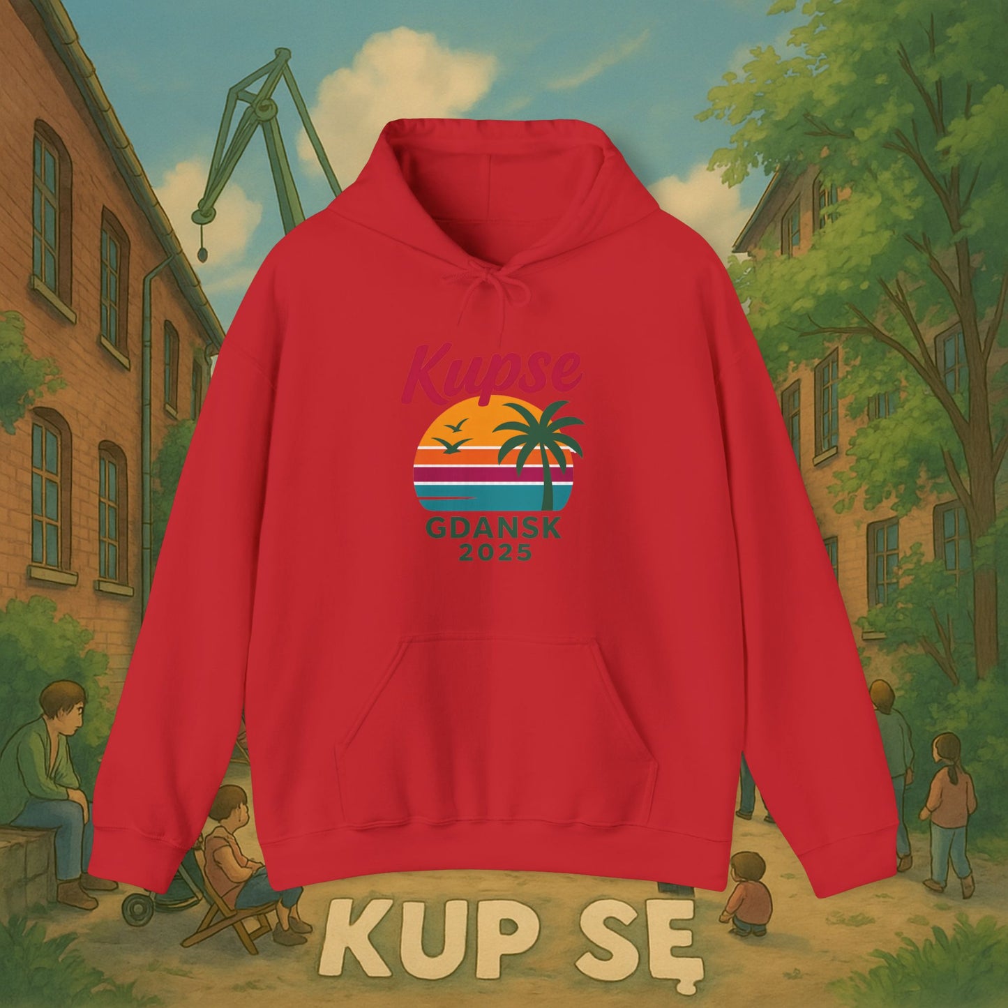 Unisex Heavy Blend Hoodie – 90s – Kup Se