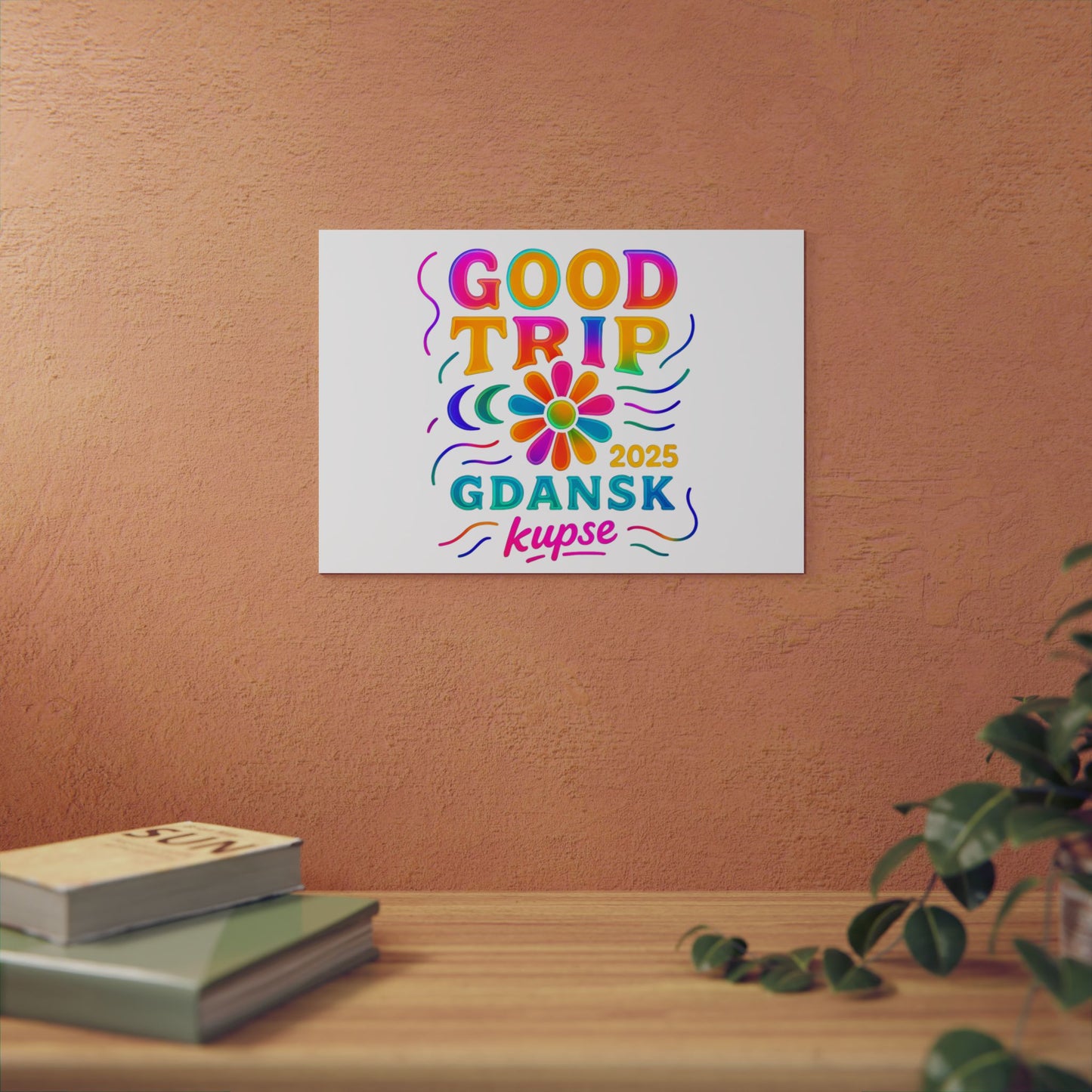 Obraz na panelu aluminiowym Good Trip – trwały wydruk w stylu Kup Se