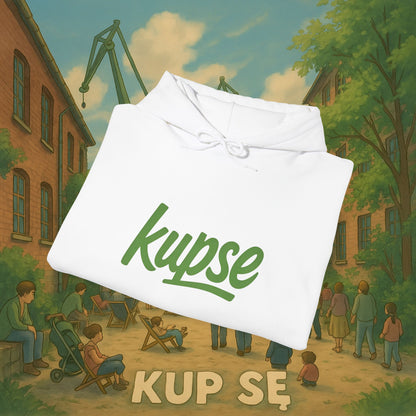Unisex Heavy Blend Hoodie – Logo Green – Kup Se