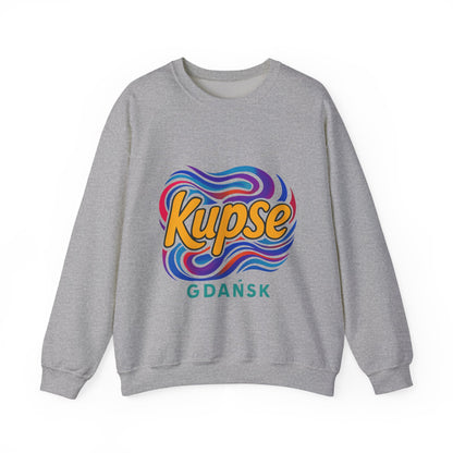 Bluza unisex z grafiką Kup Se Acid2 – klasyczny crewneck i miejski styl