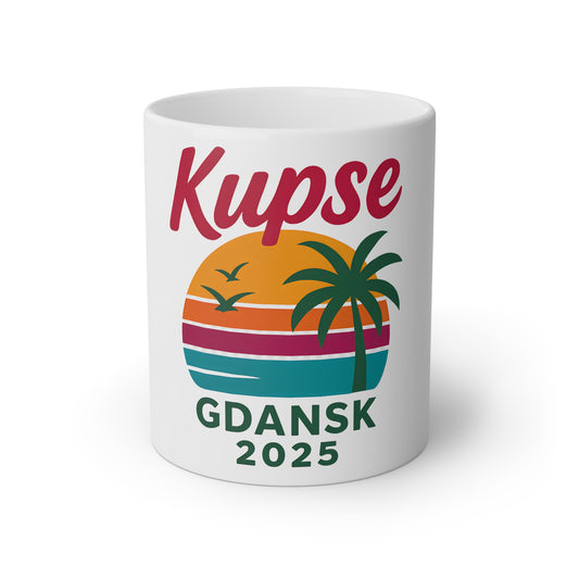 Kubek KupSe – 90s, Unikatowy Design, Lokalny Styl
