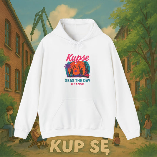 Unisex Heavy Blend Hoodie – Seas The Day – Kup Se