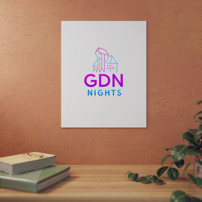 Obraz na panelu aluminiowym GDN Nights – trwały wydruk w stylu Kup Se