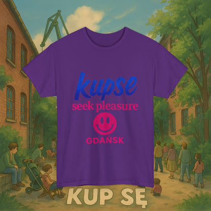 KupSe seek pleasure Style t-shirt - Unisex Heavy Cotton Tee
