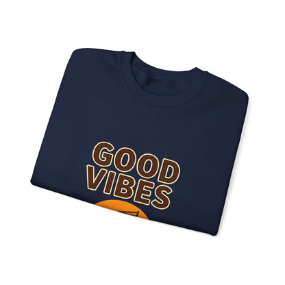 Bluza unisex z grafiką Kup Se Good Vibes – klasyczny crewneck i miejski styl