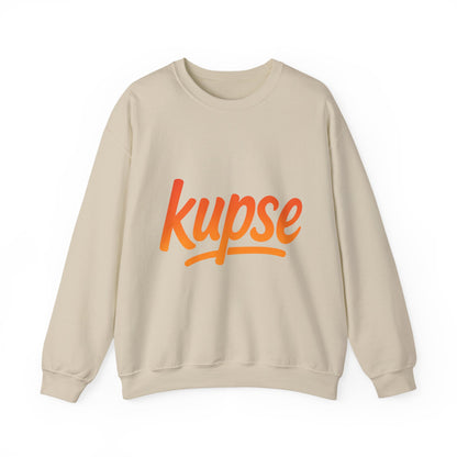 Bluza unisex z grafiką Kup Se Logo Orange – klasyczny crewneck i miejski styl