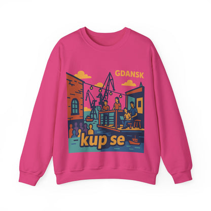 Bluza unisex z grafiką Kup Se Vibe – klasyczny crewneck i miejski styl
