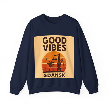 Bluza unisex z grafiką Kup Se Good Vibes Desert – klasyczny crewneck i miejski styl