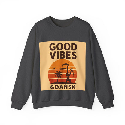 Bluza unisex z grafiką Kup Se Good Vibes Desert – klasyczny crewneck i miejski styl