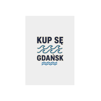 Obraz na panelu aluminiowym Gdańsk Fale – trwały wydruk w stylu Kup Se